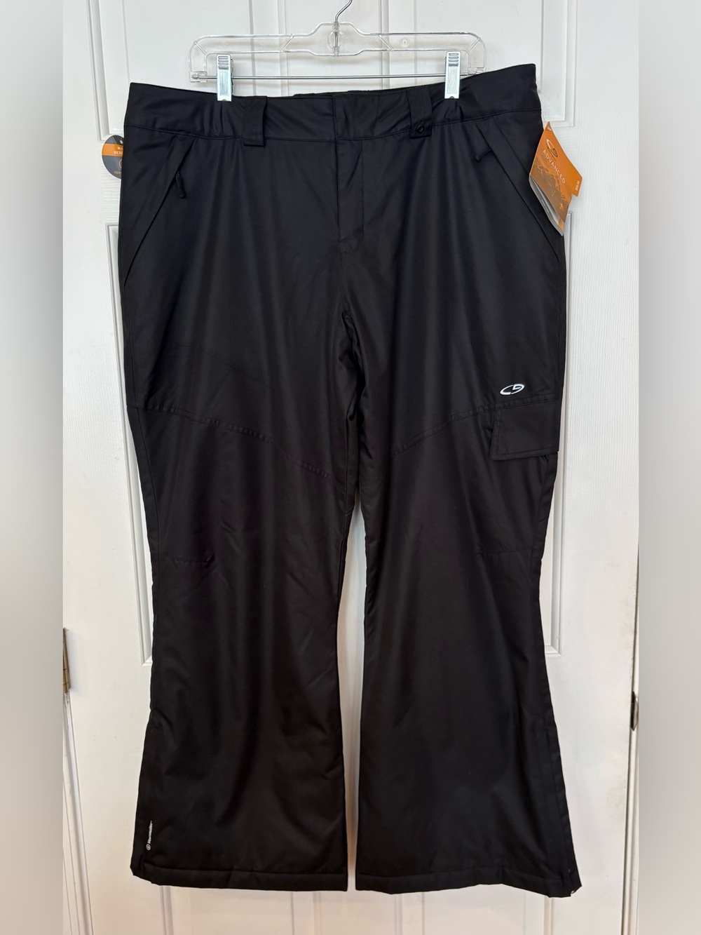 Champion Unisex Black XL Ski Snow Pants Venture Dry Extra Warm Insulation - NEW